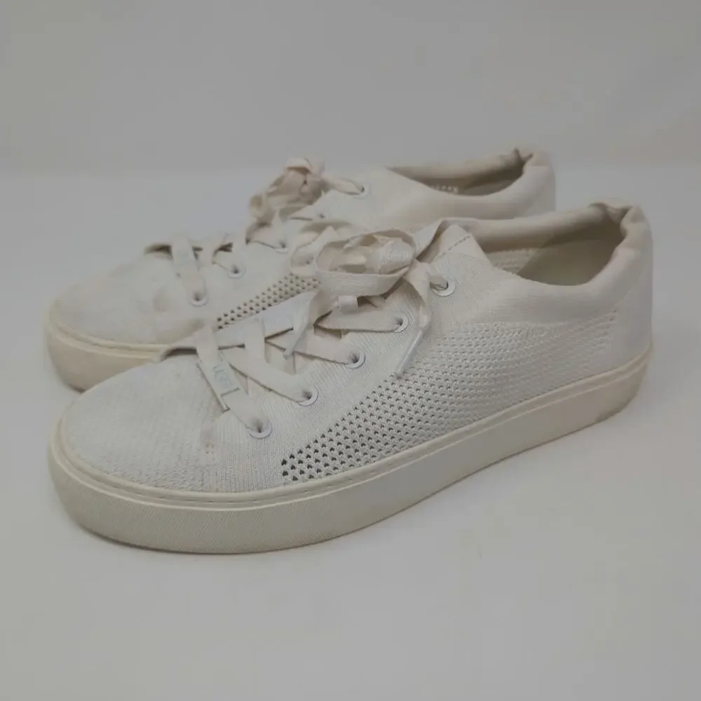 UGG Womens Zilo Knit White Casual Shoes Sneakers Womens Size 10